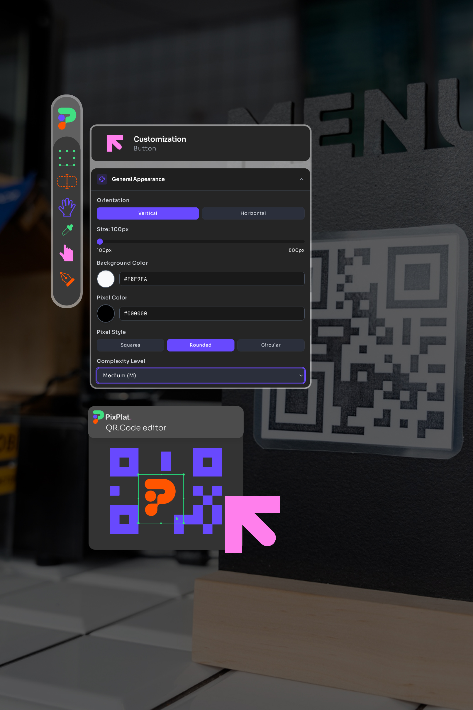 Instant QR Code Menus preview